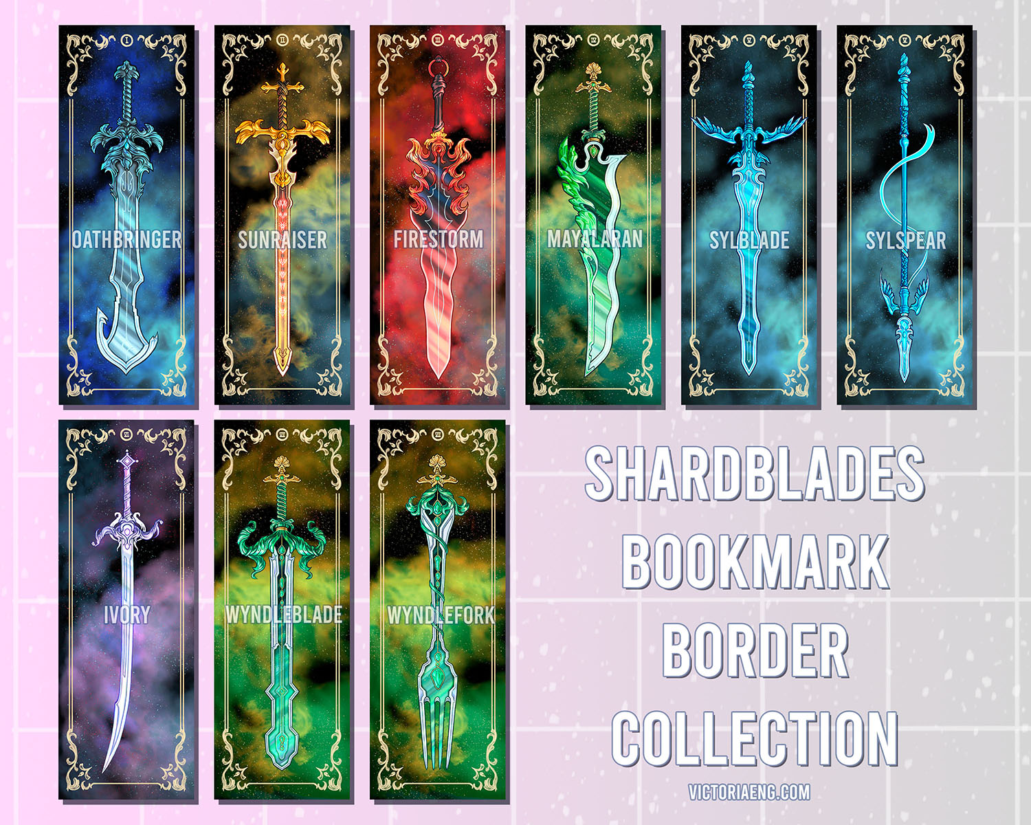 ✨New Shardblade Bookmarks! ✨May 21, 2020