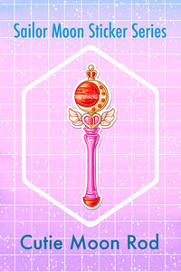 Sailor Moon - Cutie Moon Rod Sticker