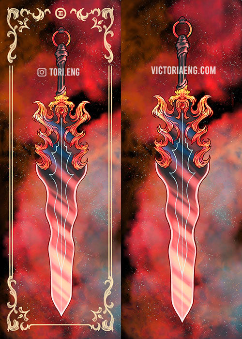 Firestorm, Shardblade Glossy Bookmark
