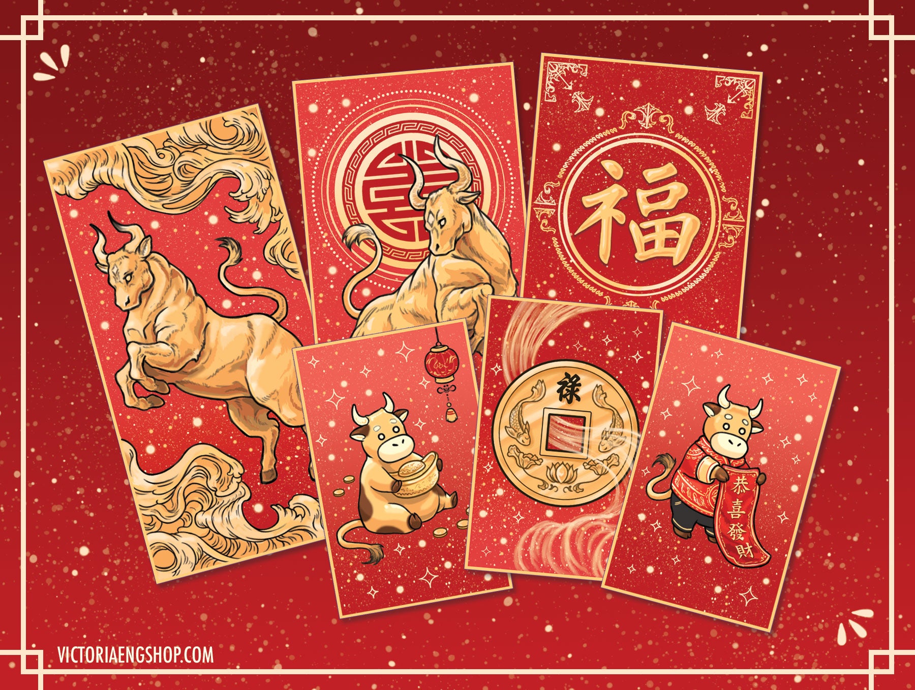 Red Envelope Collection - Year of the Ox