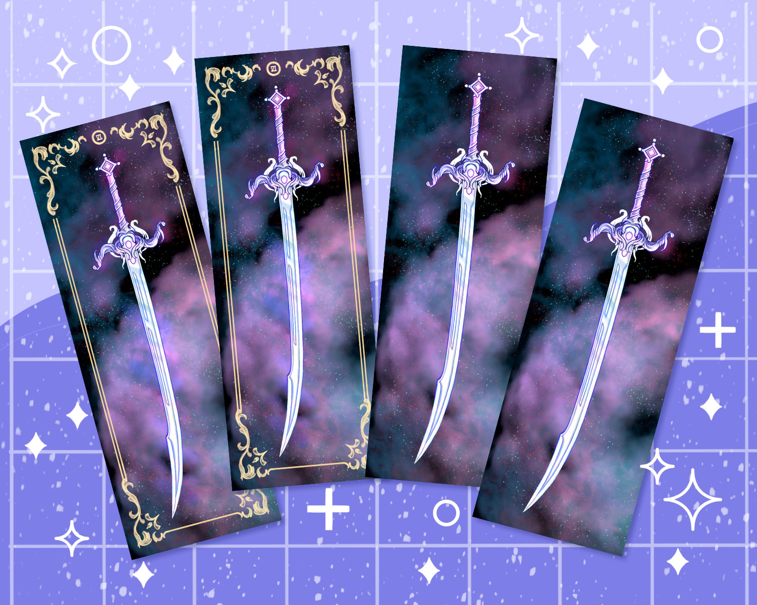 Sparkle Sword Bookmark – lormae art