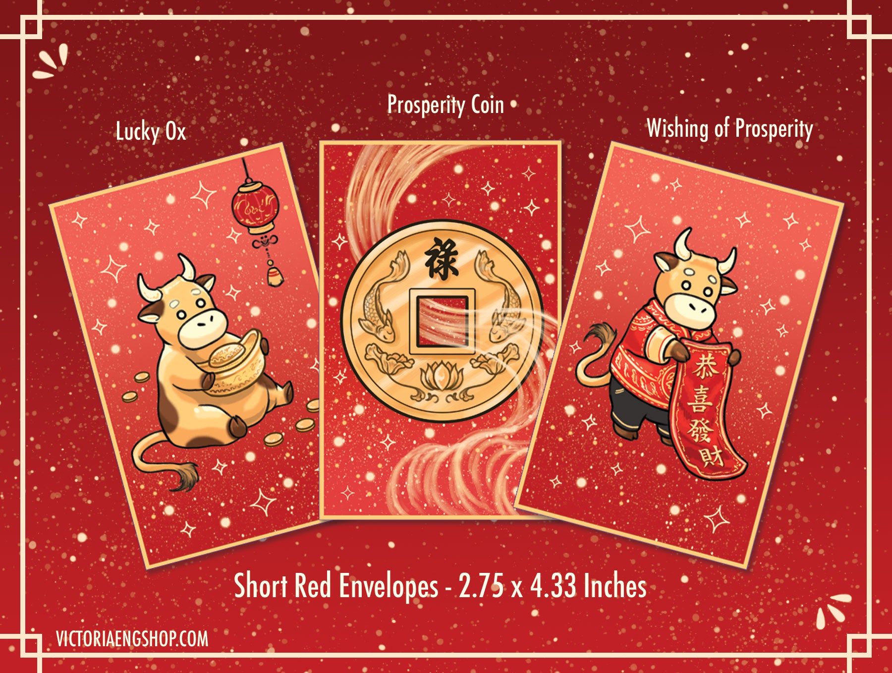 Red Envelope Collection - Year of the Ox
