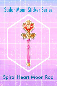 Sailor Moon - Spiral Heart Moon Rod Sticker