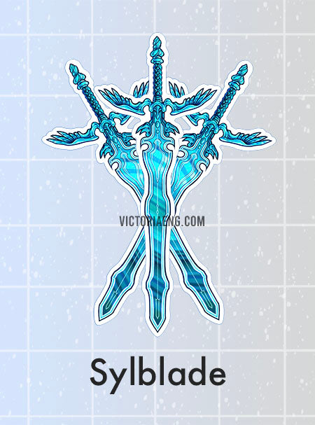 Sylblade, Shardblade Matte Sticker