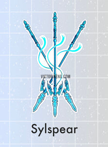 Sylspear, Shardblade Matte Sticker