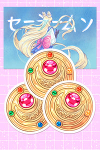 Sailor Moon - Transformation Brooch Sticker